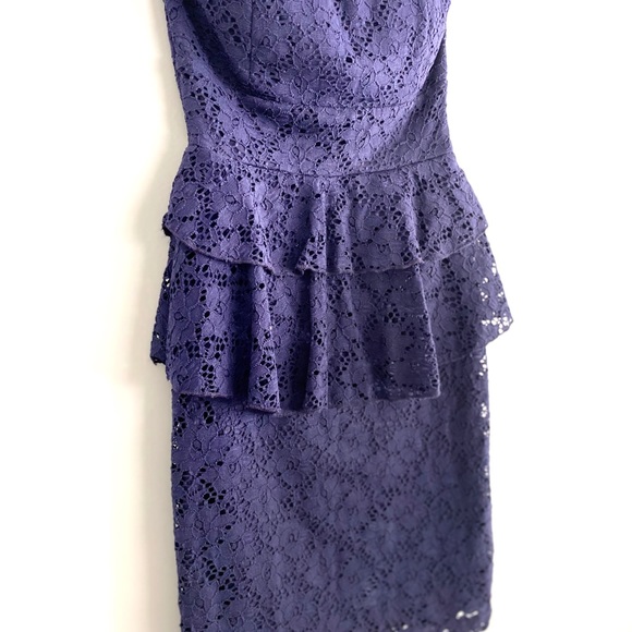 Lovely Day Simple & Strapless Violet Purple Dress - Picture 6 of 8